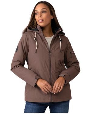 Free Country Back Of Bell 3-in-1 Systems Jacket - Brown