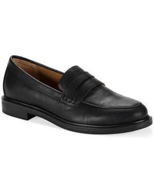 Style & Co. Athenaa Round Toe Penny Loafers - Black