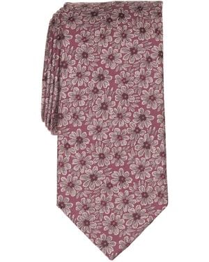 Michael Kors Hubert Floral Classic Tie - Purple