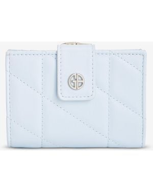 Giani Bernini Framed Indexer Leather Wallet - Blue