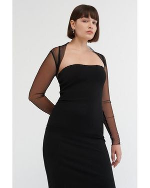 MARCELLA Cypress Bolero Jacket - Black
