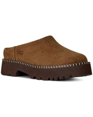 UGG Uptowner Mule Clogs - Brown