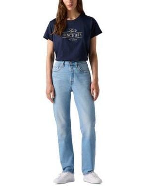 Levi's Levis 501 Original Fit Straight Leg Jeans 23s 26w - Blue