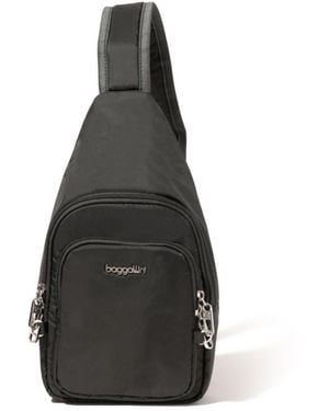 Baggallini Securtex Anti-theft Daytripper Sling - White
