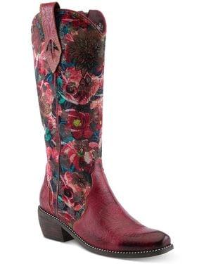 L'ARTISTE L Artiste S Rodeoqueen-viv Western Tall Boots - Red