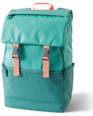 Lands' End Kids Flap Front Backpack - Green