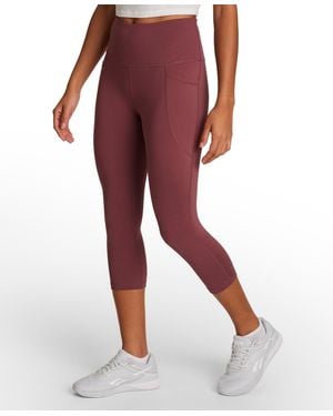 Reebok Id Train Pull-on Capri leggings - Red