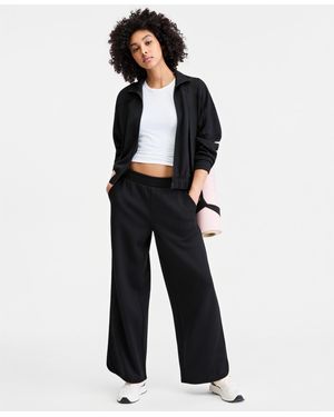 ID Ideology Butter Soft Open Hem Pants - White