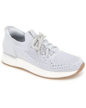 Kenneth Cole Clancy Ez On Almond Toe Sneakers - White