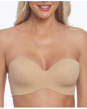 Dominique Bella Seamless Hidden Wire Strapless Bra - Natural