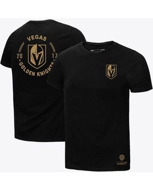 Mitchell & Ness Vegas Golden Knights Core Penalty Box 3.0 T-shirt - Black