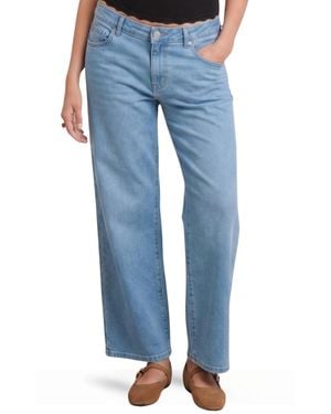 Nom Maternity Maternity Slouch Under The Belly Denim - Blue