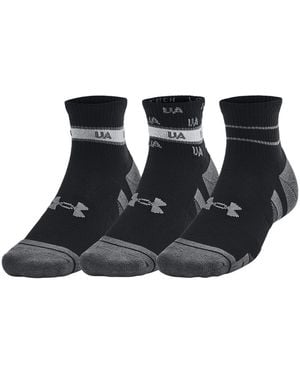 Under Armour Ua Performance Tech Quarter Socks - Black