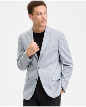 Tommy Hilfiger Modern-fit Gray Herringbone Sport Coat