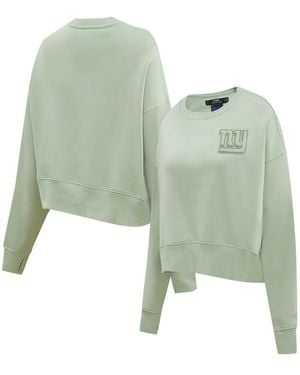 Pro Standard New York Giants Neutral Pullover Sweatshirt - Green
