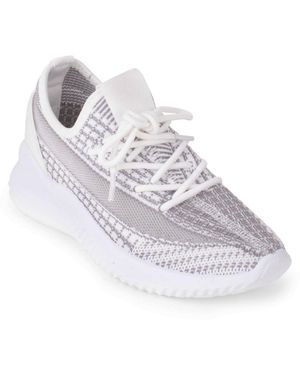 Tahari Eterniti Lace Up Sneakers - White