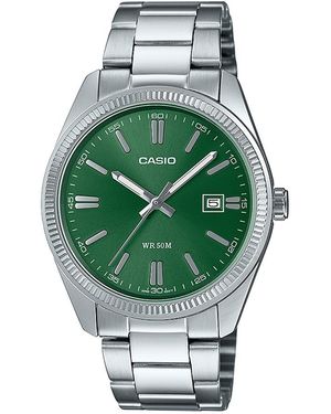 G-Shock Three-hand Quartz -tone Stainless Steel Watch 38.5mm - Green