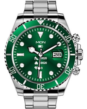 Ruxing Smart Ultra-thin 1.43" Amoled Smart Watch With Bluetooth Calling - Green