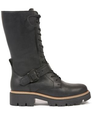 Celtic & Co. Strap Detail Mid Calf Boot - Black