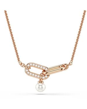 Swarovski Constella -tone Plated Pendant Necklace - Metallic