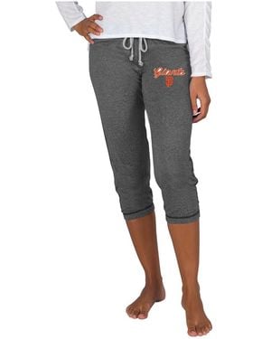 Concepts Sport San Francisco Giants Quest Knit Capri Pants - Gray
