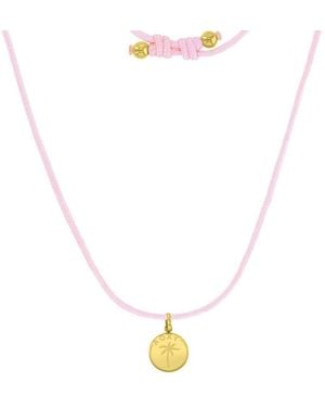 Roxy Waterproof Yellow Palm Tree Beads Adjustable Necklace - White