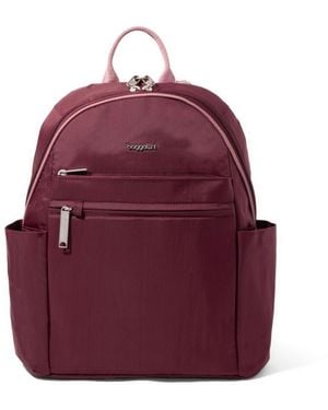 Baggallini Anti-theft Vacation Backpack - Red