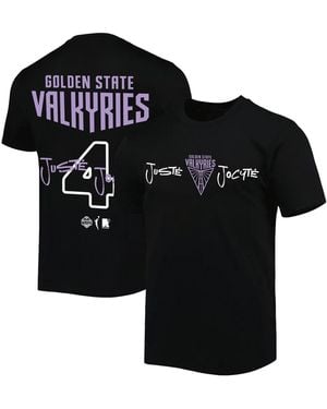 round21 And Juste Jocyte Golden State Valkyries Name Number T-shirt - Black