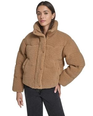 Levi's Western Puffer Jacket - Brown
