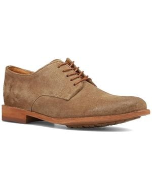 Frye Tyler Flex Oxford Leather Shoe - Brown