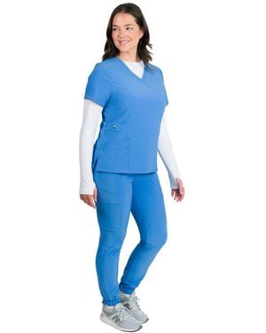 Medgear 4-way Stretch 12-pocket jogger Set - Blue