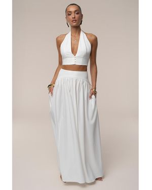 JLUXLABEL Haven Skirt Set - Natural