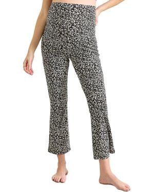 Hatch Collection Maternity The Ultimate Over The Bump Crop Flare legging - Gray