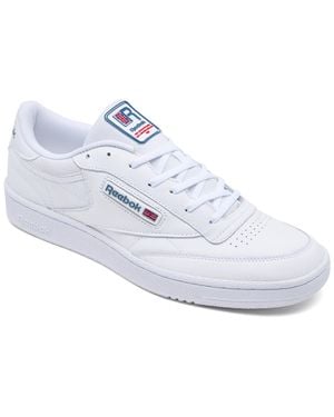 Reebok Club C 85 Casual Sneakers From Finish Line - White