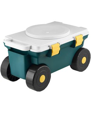 SUGIFT Sugfit 2-in-1 Rolling Garden Scooter - Blue