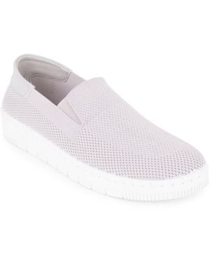 Tahari Appollonia Slip-on Platform Sneakers - White