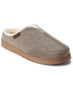 Dearfoams Aldan Indoor-outdoor Round Toe Clog Slippers - Gray
