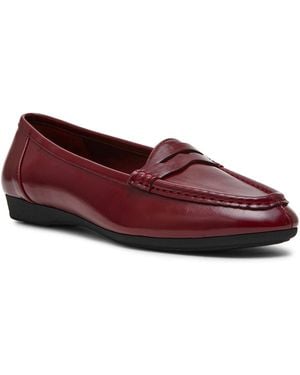 Anne Klein Carson Slip-on Loafers - Red