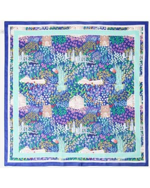 Macy's Cotton Scarf - Blue