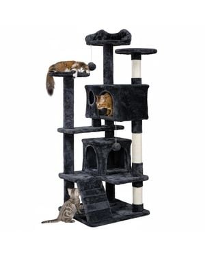 Aronkl Multi-level Cat Tree Tower - White