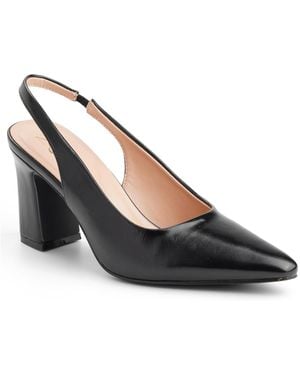 New York & Company Theresa Slingback Heels - Black