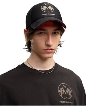 PUMA Mclaren Racing Snapback Structured Trucker Cap - Black