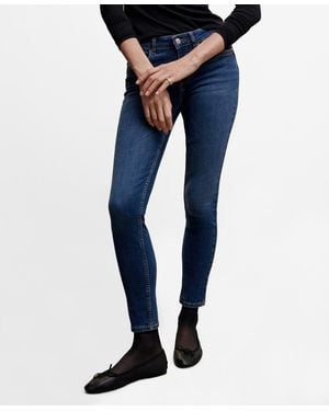 Mango Skinny Push-up Jeans - Blue