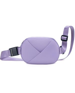Lux & Nyx Origami Belt Bag & Sling Bag - Purple