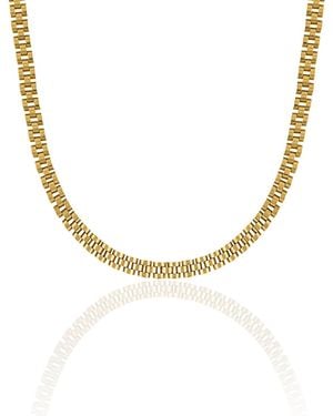 OMA THE LABEL Timepiece Necklace - Metallic