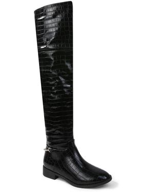 BERNESS Hern Over-the-knee Riding Boots - Black