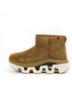Pinnip Winter Booties With Stability Sole Snoworca - Natural