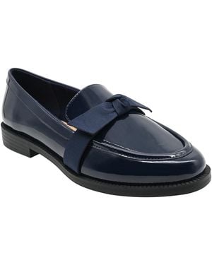 On 34th Kasandra Bow Loafers - Blue