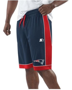 Starter Navy/red New England Patriots Fan Favorite Fashion Shorts