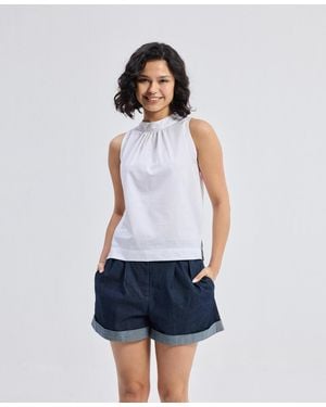 REISTOR High-neck Top - Blue